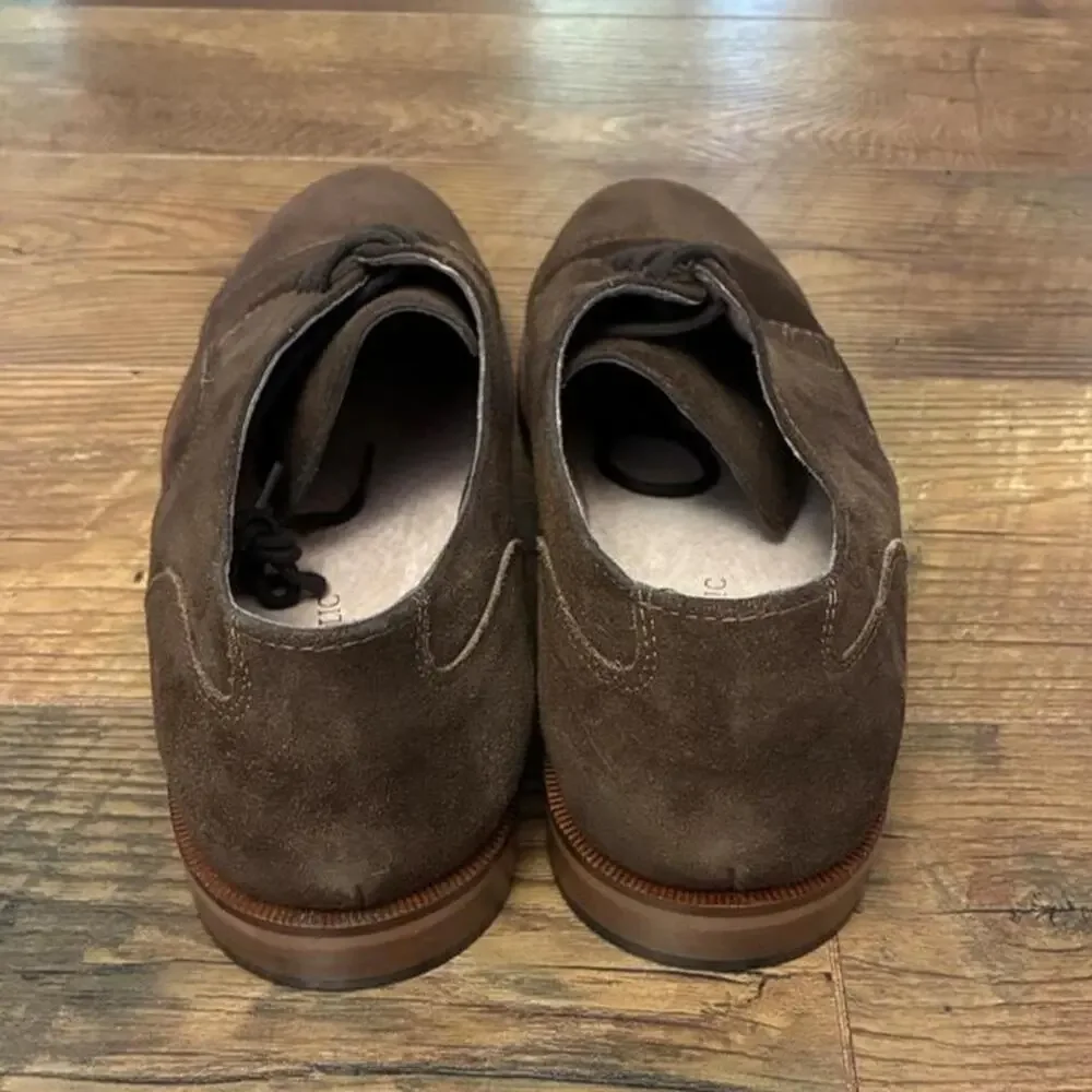 Banana republic brown suede lace